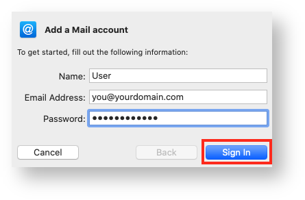 Enter your Email Account Login Details and Click Sign In Enter your Email Account Login Details and Click Sign In