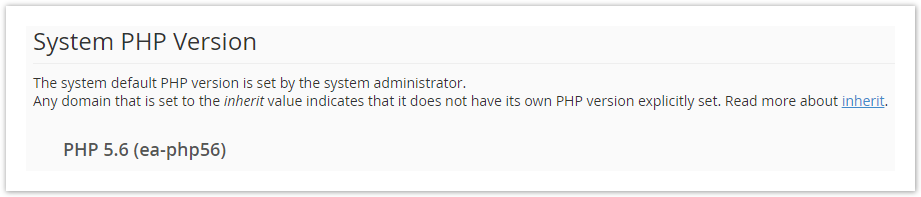 Base de conocimiento Hostdime > Changing Default PHP version on Shared and Reseller Servers - 2019 > image2018-12-19_17-24-1.png