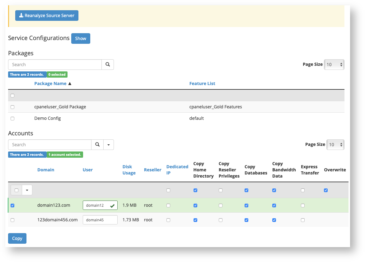This is What the Main Transfer Tool Screen Looks Like This is What the Main Transfer Tool Screen Looks Like