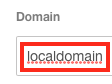 Optionally you can Adjust the Domain Assigned to the VM